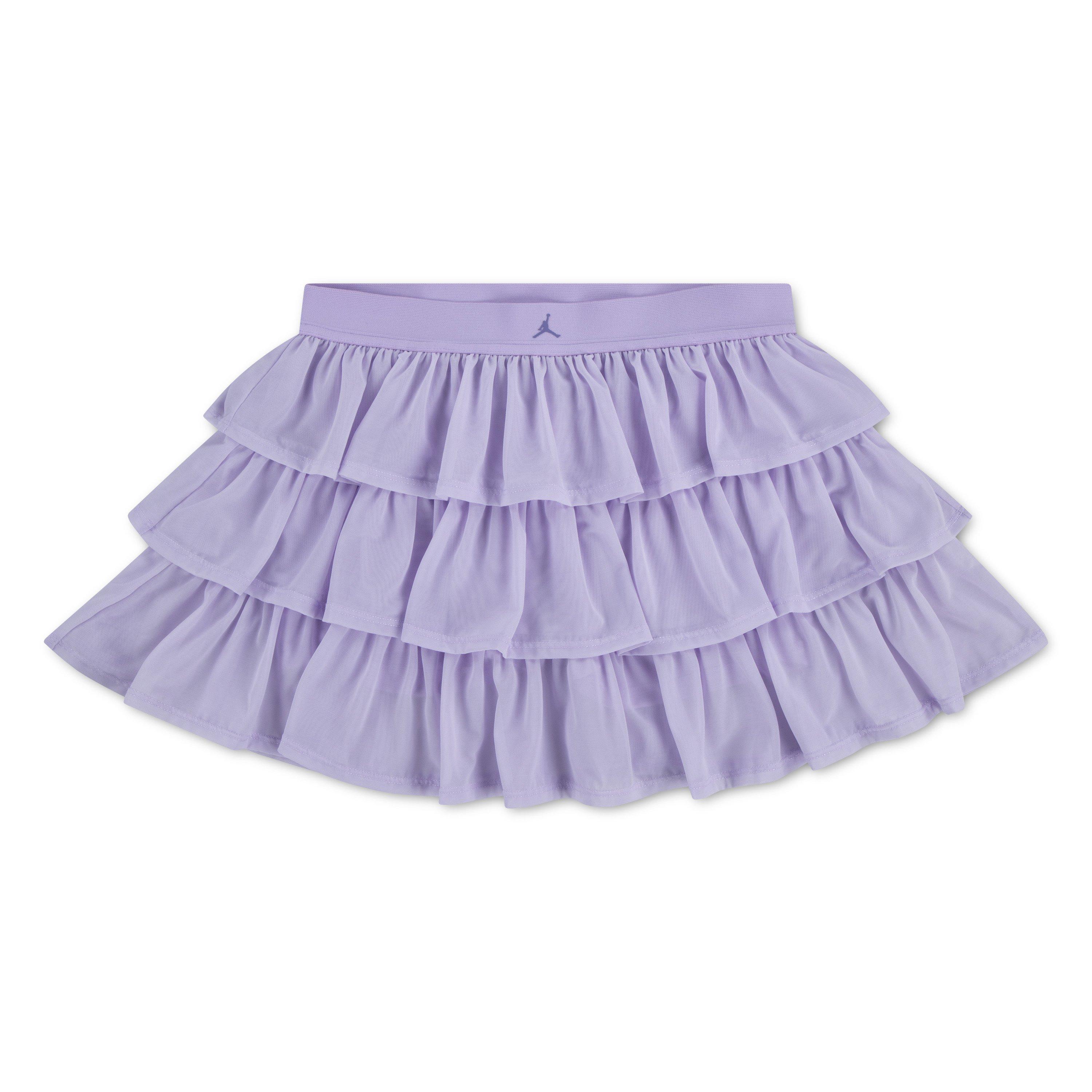 Jordan Big Girls' Dear Diary Skort - Purple - PURPLE